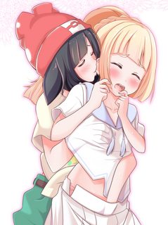 Teliga -Pokémon- Chiken-chan x Lillie.jpg