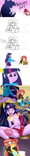 1170816__questionable_artist-colon-ponut_joe_sunset+shimmer_twilight+sparkle_equestria+girls_bedroom+eyes_blood_breasts_cake_candle_comic_food_gift+wra.png